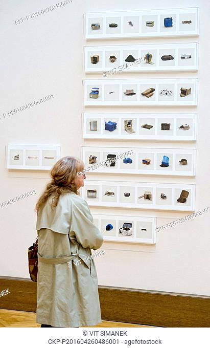 Galerie Rudolfinum presents the New York artist TARYN SIMON in Prague, Czech Republic, April 26, 2016. The conceptual methods