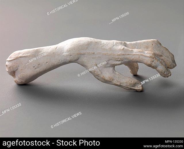Study of a hand. Artist: Auguste Rodin (French, Paris 1840-1917 Meudon); Date: last quarter 19th-early 20th century; Culture: French; Medium: Cast plaster;...