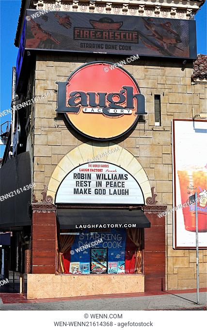 Memorials have been setup by fans for the late Robin Williams outside Hollywood's Laugh Factory club and by the comedic actor's star on the Hollywood Walk of...