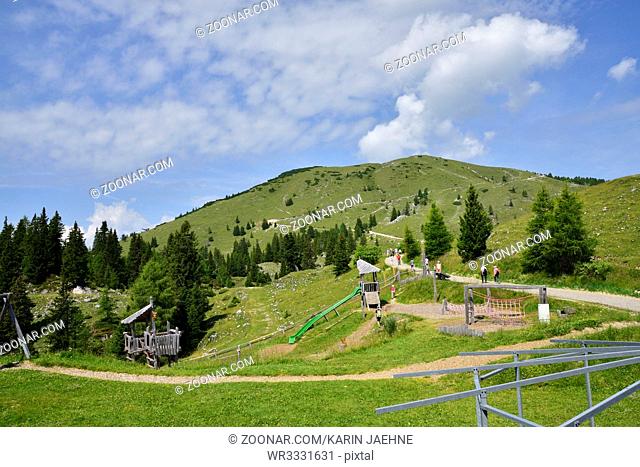 Naturpark Dobratsch in den Gailtaler Alpen. Naturpark in the gailtaler alps