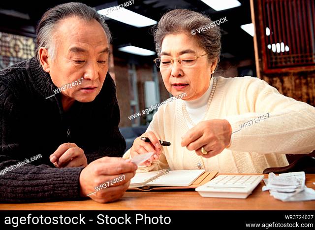 Elderly couple do pension financing