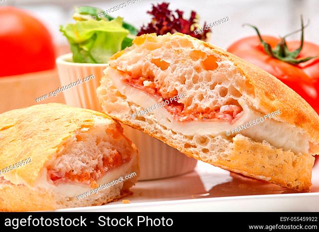baguette, sandwich, ciabatta