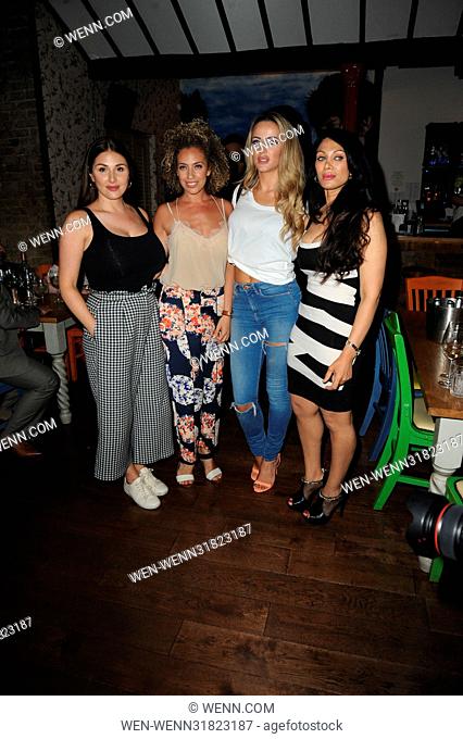 Hereford films summer party at the Jam Tree in Chelsea Featuring: Lucy Pinder, Janine Nerissa Broadhead Where: London, United Kingdom When: 24 Jun 2017 Credit:...