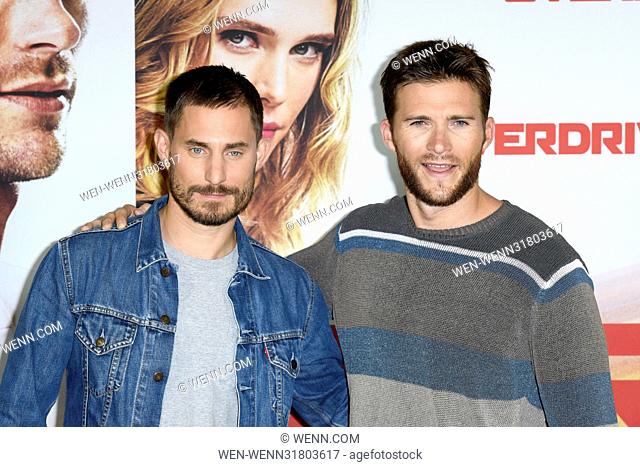 Cast attend photocell of the movie 'Overdrive' at Hotel de Rome in Mitte Featuring: Clemens Schick, Scott Eastwood Where: Berlin