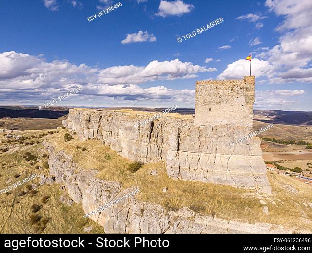 Castle of Atienza, fortress of Muslim origin, Atienza, Guadalajara Province, Spain