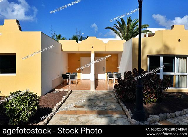 03 December 2019, Spain, Pajara: Two empty adjacent apartments of Hotel SBH (Sunrise Beach Hotels) Monica Beach Resort on the Costa Calma