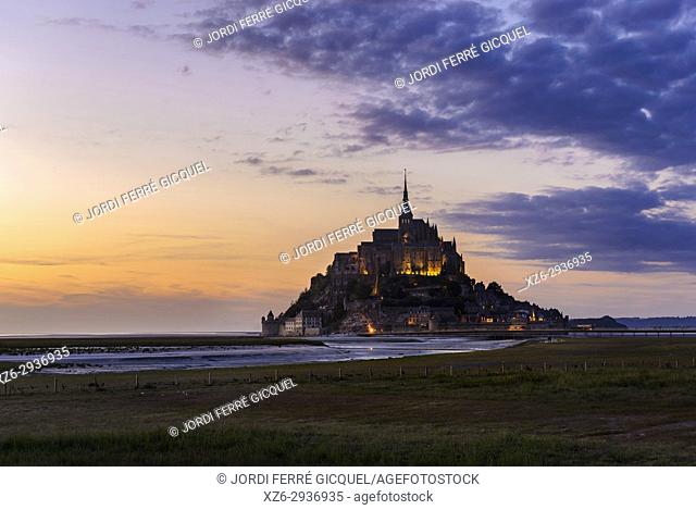 Le Mont-Saint-Michel, La Manche, Normandie, France, Europe