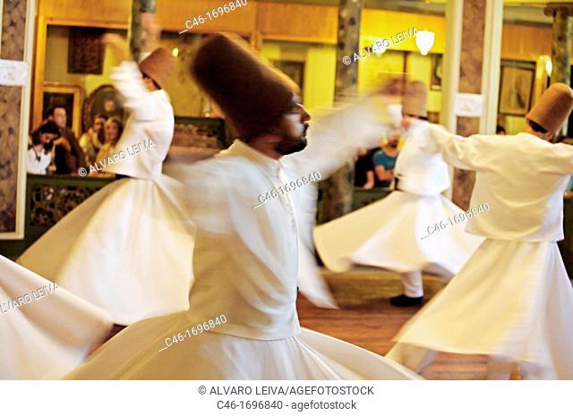 Whirling Dervishes  Istanbul  Turkey
