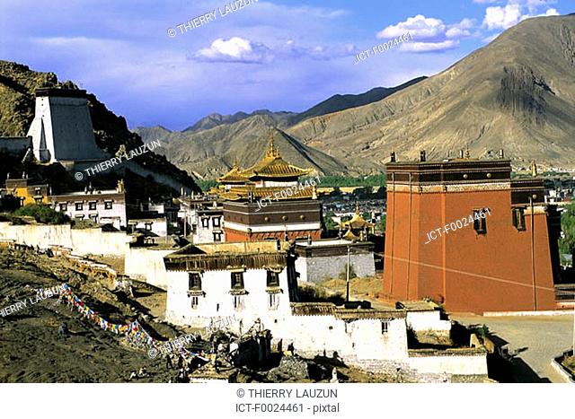 China, Tibet, Shigatse, Tashilhunpo Monastery