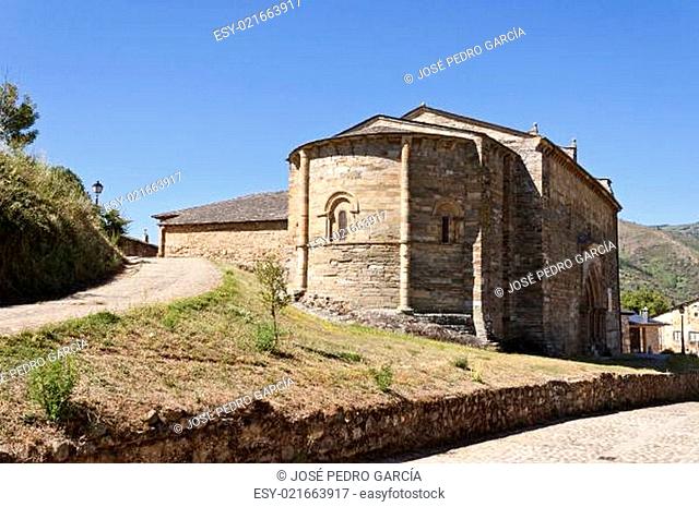Apse of the Santiago Church in Villafranca del Bierzo