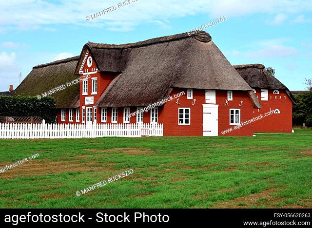 Bauernhaus, Haus, Insel, Roemoe, Daenemark