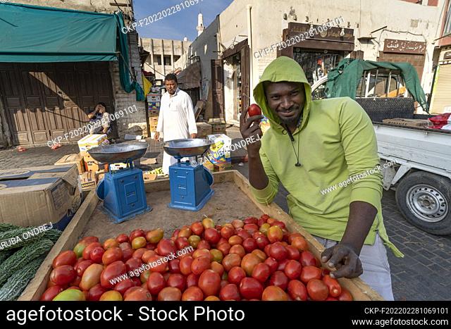fruit and vegetable market in the old town Jeddah, Saudi Arabia. (CTK Photo/Ondrej Zaruba)