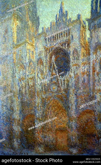 Rouen Cathedral, West Facade, by Monet
