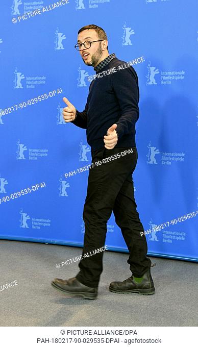 Director Steve Loveridge during the photocall of the film 'Matangi/Maya/M.I.A.' at the Berlinale 2018 Film Festival in Berlin, Germany, 17 February 2018