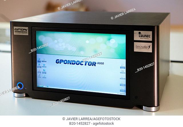 Gpondoctor FTTH (Fiber-to-the-home) analysis & monitoring tools, optical fiber network analyzer to identify anomalies in the communications between operator and...