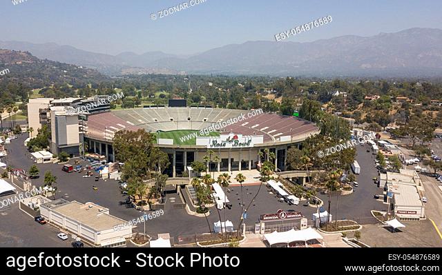 July 26, 2018 - Pasadena, California, USA: The Rose Bowl is a United States outdoor athletic stadium, located in Pasadena, California