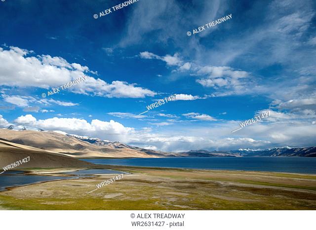 Tso Moriri lake, Ladakh, India, Asia