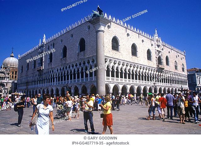 Venice - Doge's Palace and St Mark's Square from the waterfront