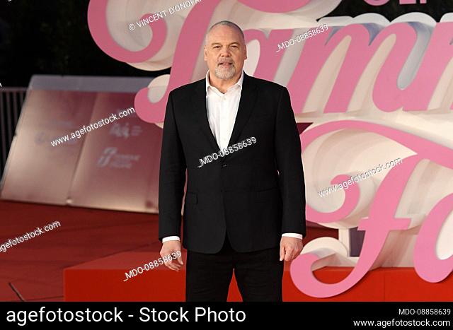 American actor, director and film producer Vincent D’onofrio at Rome Film Fest 2021. The Eyes of Tammy Faye (Gli occhi di Tammy Faye) Red Carpet