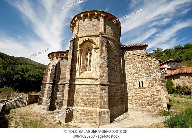 Monasterio de Santa María la Real, Piasca ninth century Spain Cantabria Picos de Europa