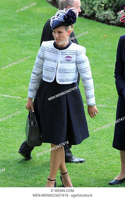 Royal Ascot 2015 held at Ascot Racecourse - Day 4 - Armed Forces Day Featuring: Zara Phillips Where: Ascot, United Kingdom When: 19 Jun 2015 Credit: WENN