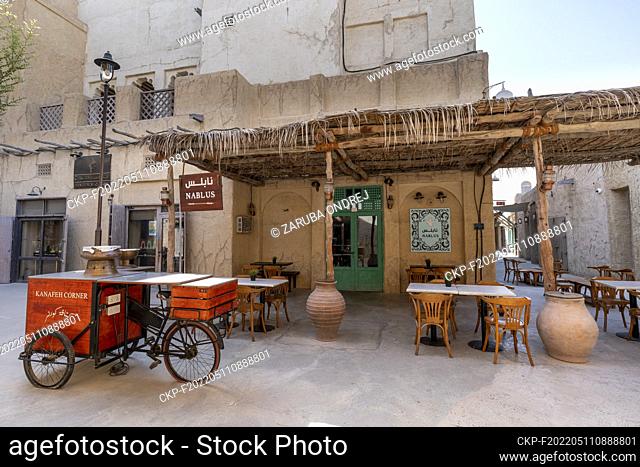 Coffee house in the old part of city Dubai, United Arab Emirates, October 29, 2021. (CTK Photo/Ondrej Zaruba)