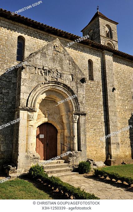 church of Saint-Georges de Montagne, Gironde department, Aquitaine region, south-western France, Europe