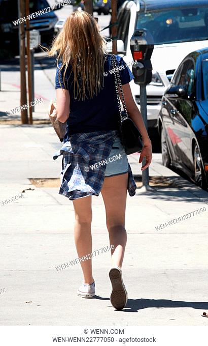 A make-up free and casually dressed Ambyr Childers grabs a cold coffee drink from Coffee Beans in Studio City Featuring: Ambyr Childers Where: Los Angeles