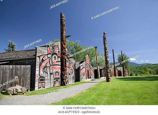 Ksan Historical Village and Museum, Hazelton, British Columbia, Canada