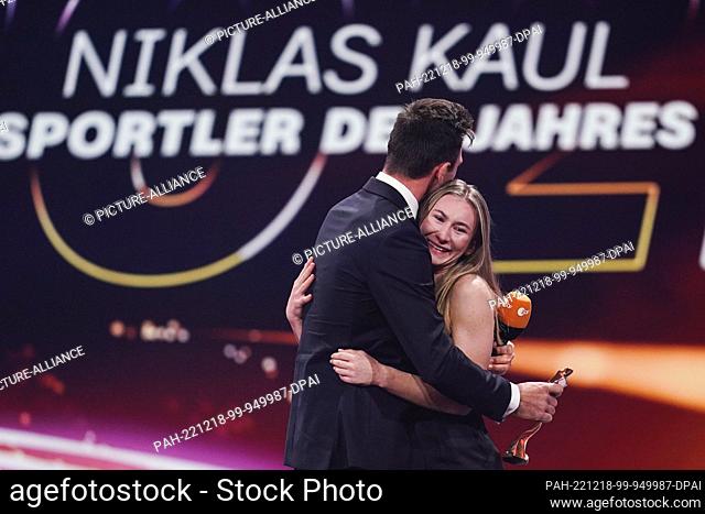 18 December 2022, Baden-Wuerttemberg, Baden-Baden: Sportsman election: Awards, gala for the election of the ""Sportsman of the Year"", at the Kurhaus
