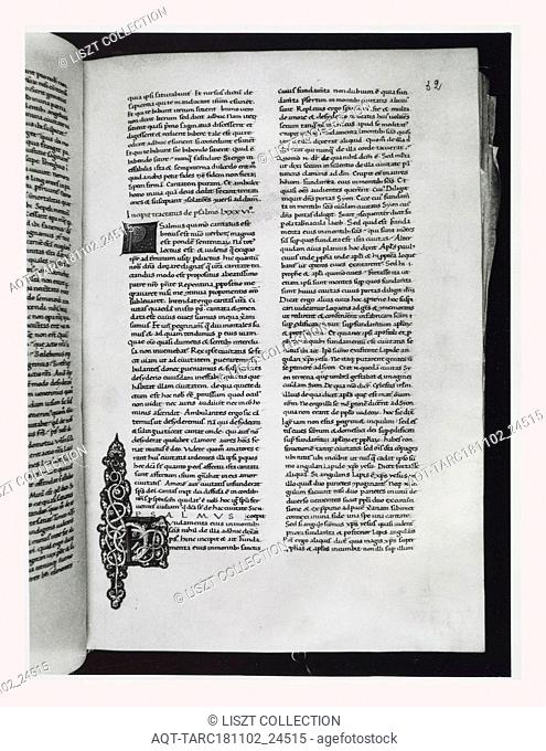 Emilia-Romagna Forli Cesena Biblioteca Comunale, this is my Italy, the italian country of visual history, Medieval Manuscripts 1 Laurentius Rusius ""De cura...