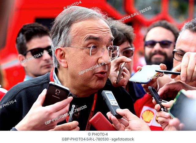 15.05.2016 - Sergio Marchionne (ITA), Ferrari President and CEO of Fiat Chrysler Automobiles