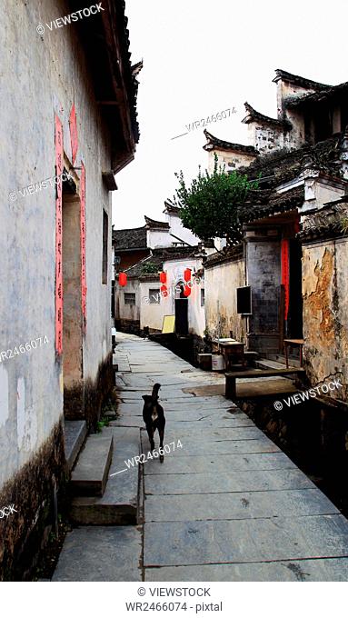 Anhui province Yixian County Xidi Hongcun residence, China