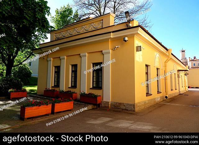 02 June 2021, Russia, St. Petersburg: In this building Vladimir Putin trained judo after school, he eventually brought it to the black belt and is still...