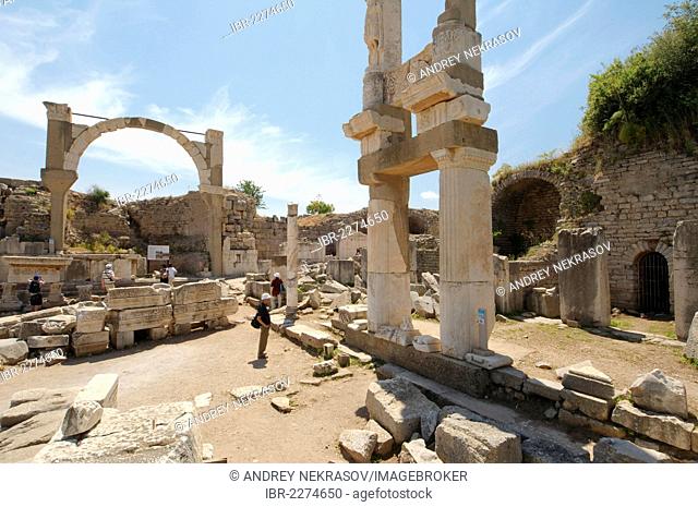 Antique city of Ephesus, Efes, Turkey, Western Asia
