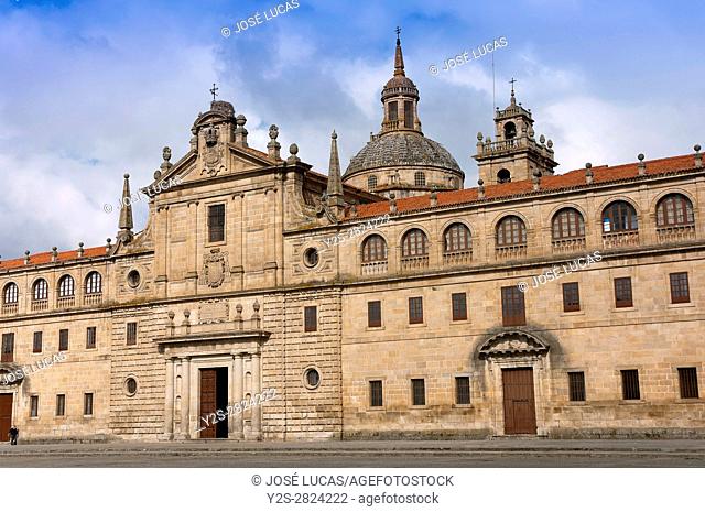 College Nuestra Señora de la Antigua - Escolapios (also called ""El Escorial gallego""), Monforte de Lemos, Lugo province, Region of Galicia, Spain, Europe