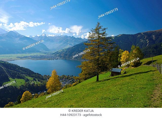 Salzburg country, Austria, Europe, outdoors, outside, day, autumn, autumnal, autumn colors, nobody, Pinzgau, scenery, nature, Alps, mountain, mountains