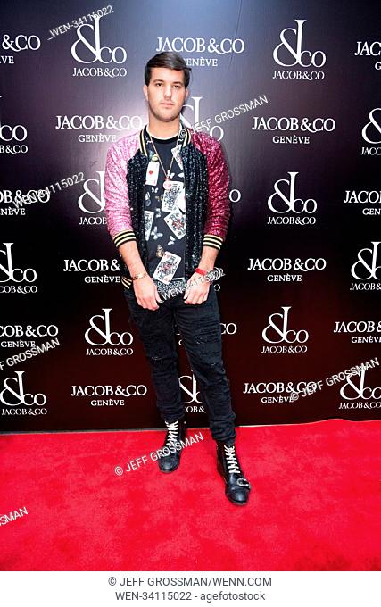 Jacob Arabo ( AKA Jacob The Jeweler ) with grand re opening of his flagship store in New York. Featuring: Andrew Warren Where: New York, New York