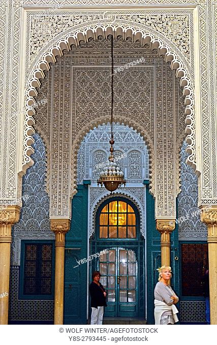 Mahakma, Replica of a moorish palace, now islamic court, Casablanca