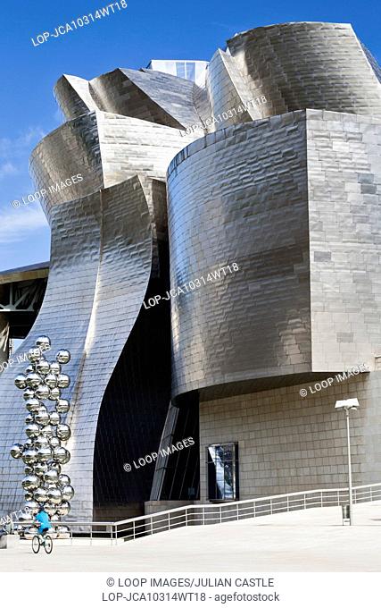 North side facade of the Guggenheim Museum
