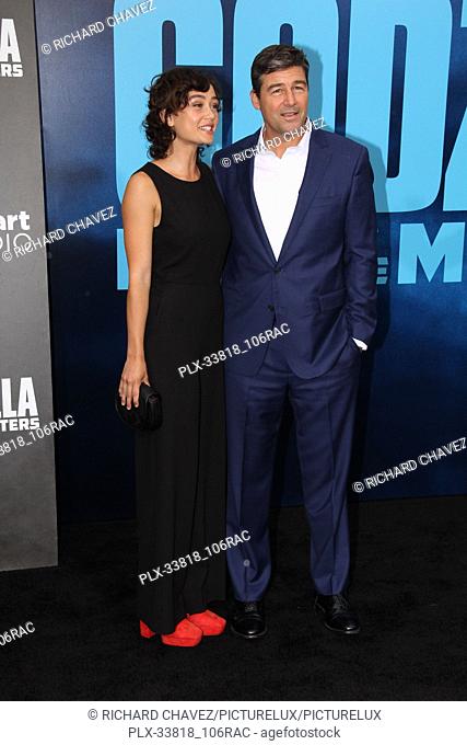 Kyle Chandler (r) and daughter Sydney Chandler at the Warner Brothers Pictures World Premiere of ""Godzilla King Of The Monsters""