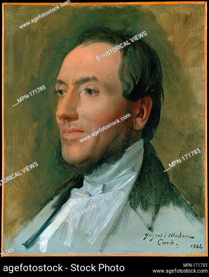Edmond Cavé (1794-1852). Artist: Jean Auguste Dominique Ingres (French, Montauban 1780-1867 Paris); Date: 1844; Medium: Oil on canvas; Dimensions: 16 x 12 7/8...
