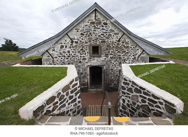 Fort Anne in Annapolis Royal, Nova Scotia, Canada, North America