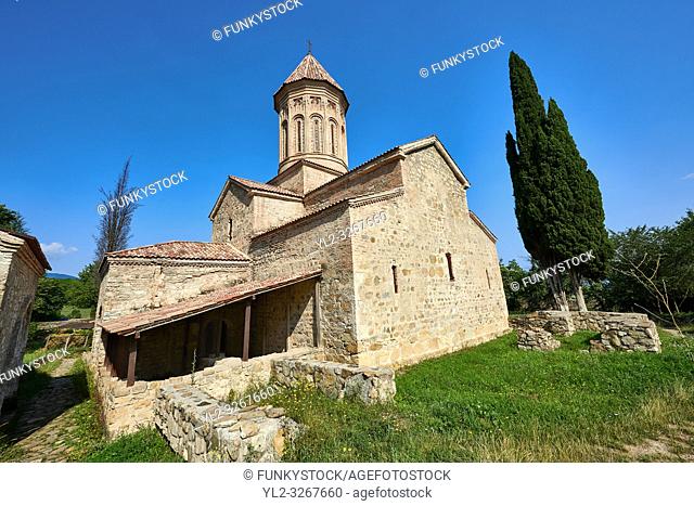 Pictures & images of the Church of the Transfiguration of Ikalto monastery was founded by Saint Zenon, one of the 13 Syrian Fathers, in the late 6th century