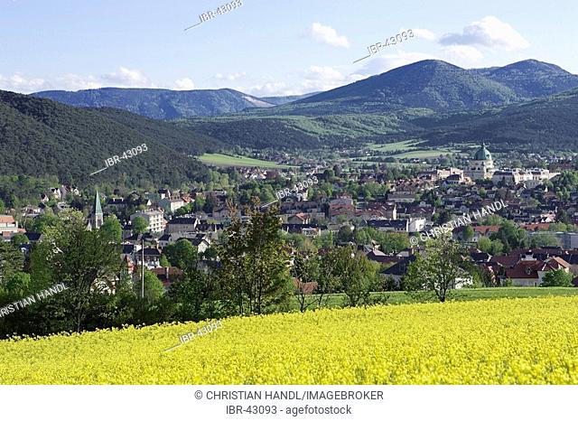 Berndorf seen from Kremesberg Lower Austria Austria