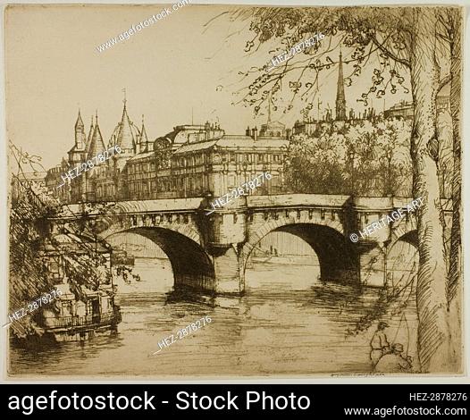 The Concièrgerie, Paris, 1908. Creator: Donald Shaw MacLaughlan