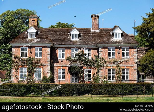 BALCOMBE, WEST SUSSEX/UK - MAY 31 : View of Stone Hall a grade 1 listed building near Balcombe in West Sussex on May 31, 2020