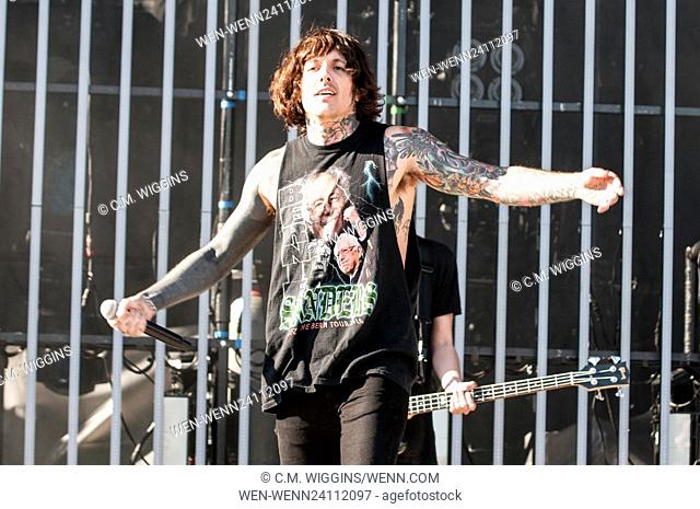 Rock on the Range 2016 Music Festival at MAPFRE Stadium in Columbus, OH, USA on May 22, 2016 Featuring: Bring Me The Horizon Where: Columbus, Ohio