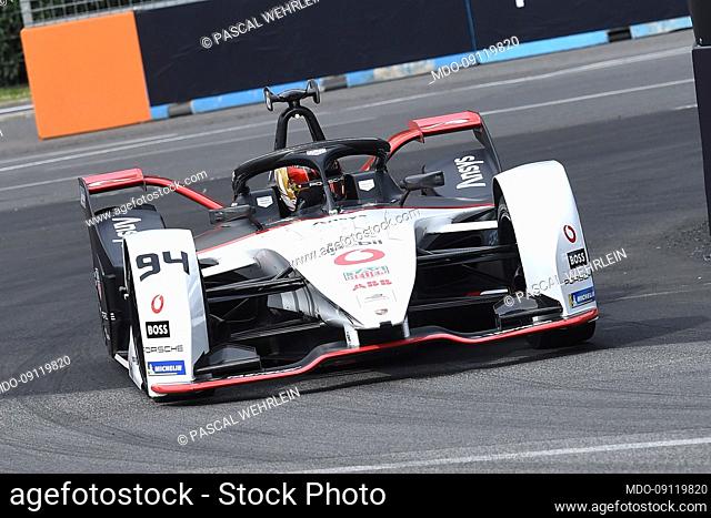Pascal Wehrlein (deu) TAG Heuer Porsche Motorsport during the fourth race of the 2022 Formula E. Rome (Italy), 09 April 2022