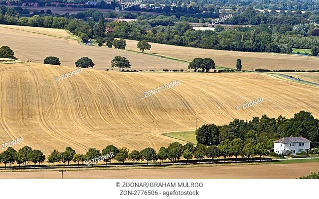 UK Oxfordshire Streatley Country Landscape